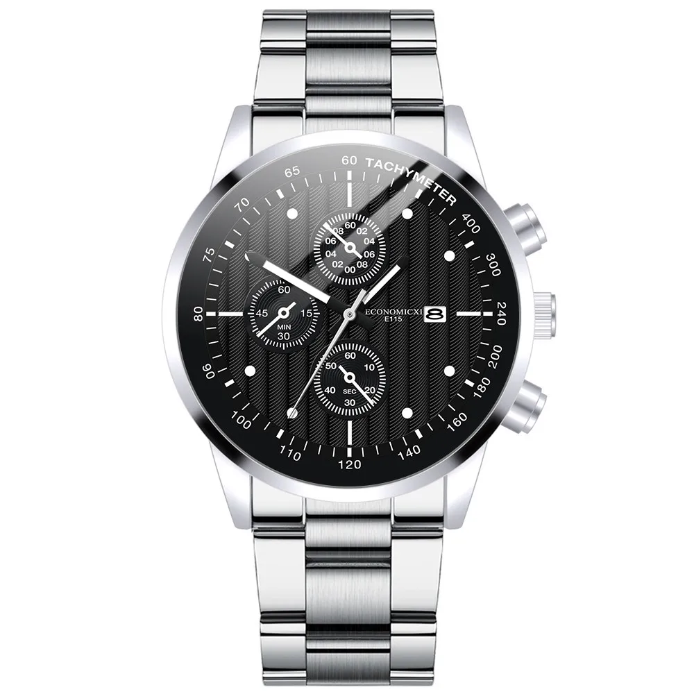 Men Waterproof Watch Simple Black Blue Gold Luxury Hollow Steel Mechanical Watch Wrist Clock Retro Automatic Luminous Clock Часы 4