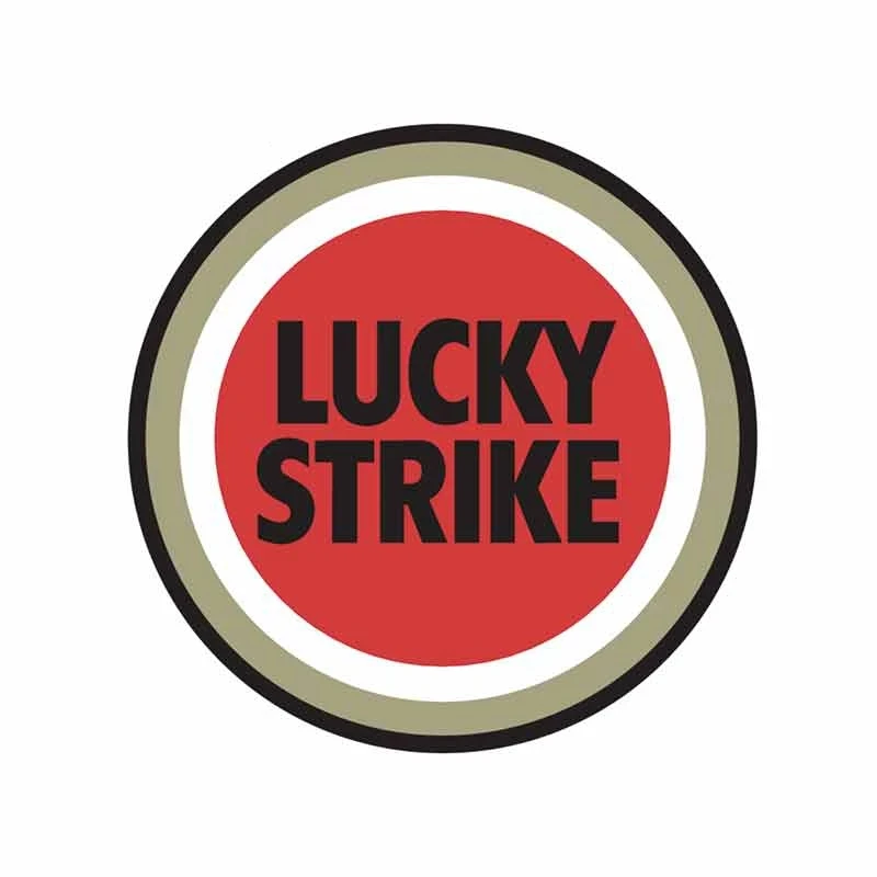S50332# 10/13/15/17CM Asmenybės PVC Lipdukas, skirtas Lucky Strike Vandeniui Automobilių Lipdukas ant Motociklo Nešiojamas Dekoratyvinis 0