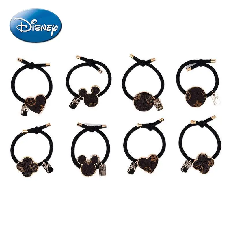 Disney Mickey Mouse Lankelis Retro Odos, Plaukų Virvė Guminė Juosta Kamuolį Galva Virvę, Plaukų Aksesuarų, Cosplay Priedai 1