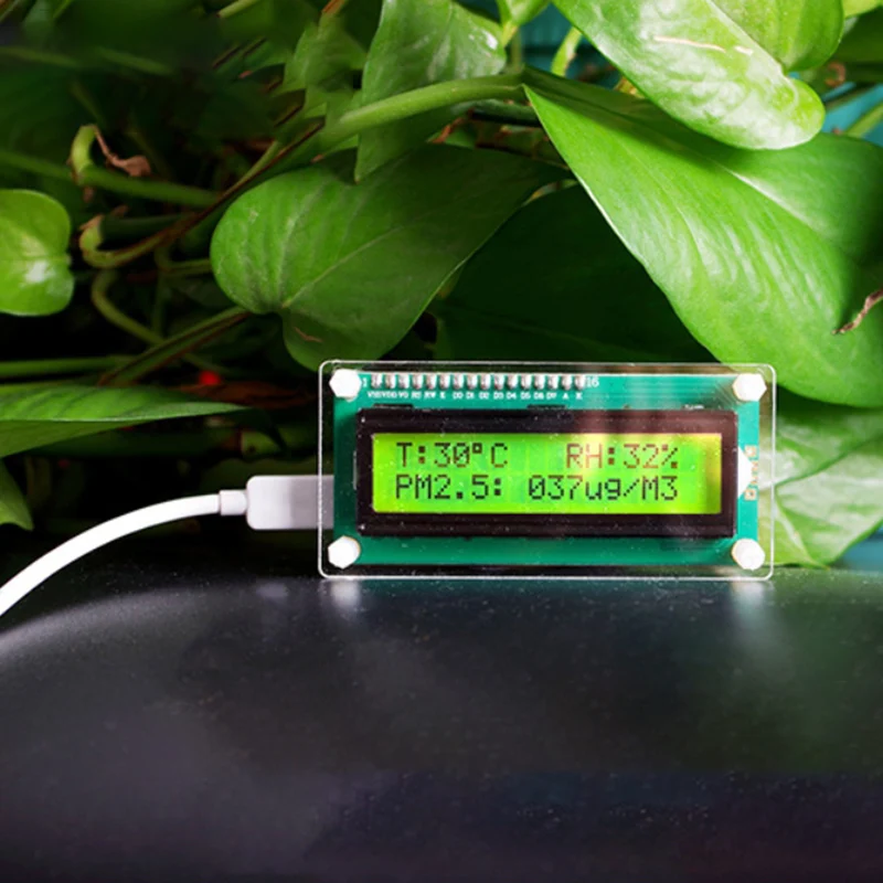 Namų ūkio KD2.5 Detektorius Modulis TFT LCD Ekranas Stebėti Oro Kokybės Jutiklio Dulkių, Dujų Analizatoriai Namo Automobilių Office Lauke 4