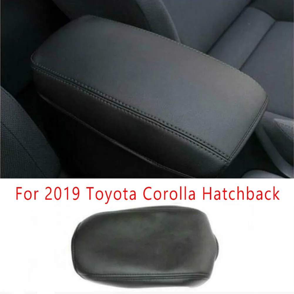 Sandėliavimo Porankiu Box Padėklas Linijinės Pagalvėlė Padengti Už 2019 Toyota Corolla Hečbekas Porankiu Box Odos 4