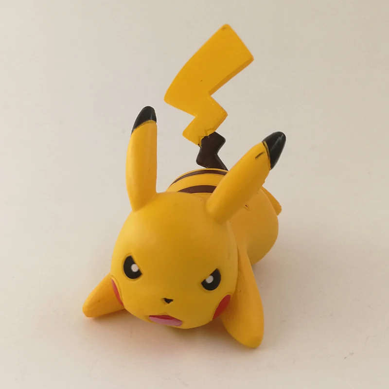 Takara Tomy Pokemon 4-6cm Charmander Popplio Litten Pikachu Rowlet Treecko Eevee Fennekin Greninja Anime Veiksmų Skaičius, Lėlės Žaislas 1