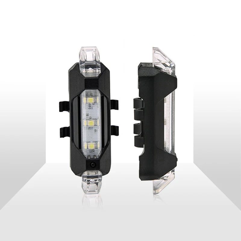 USB Įkrovimo Dviračio Šviesos 300 Liumenų 3 Rūšių Dviračio Žibintas priekinis žibintas Dviračio Rankenos LED Žibintuvėlis B Dviračio Lempa 2
