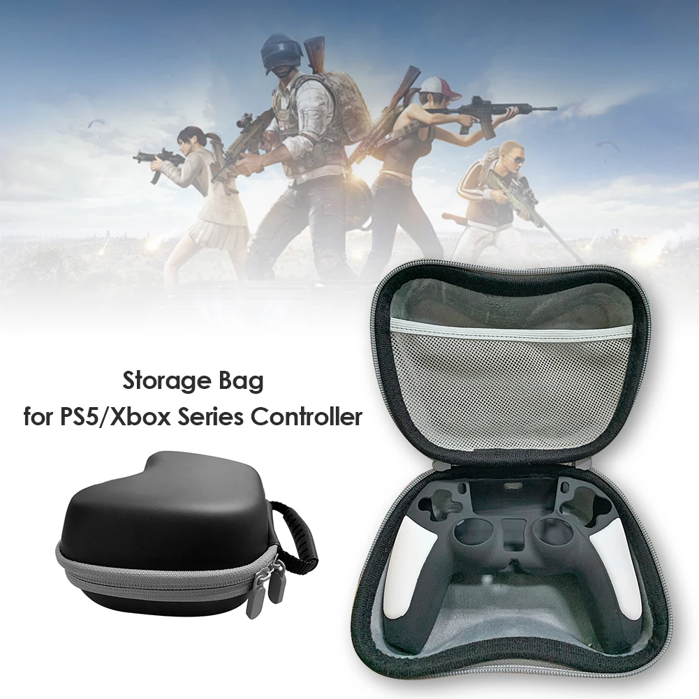Valdytojas Sunkiai Shell Nešiojamų Balansinė Dekoro EVA lagaminas, apsauga nuo dulkių, už PS5 DualSense Xbox Serijos X Valdytojas 2