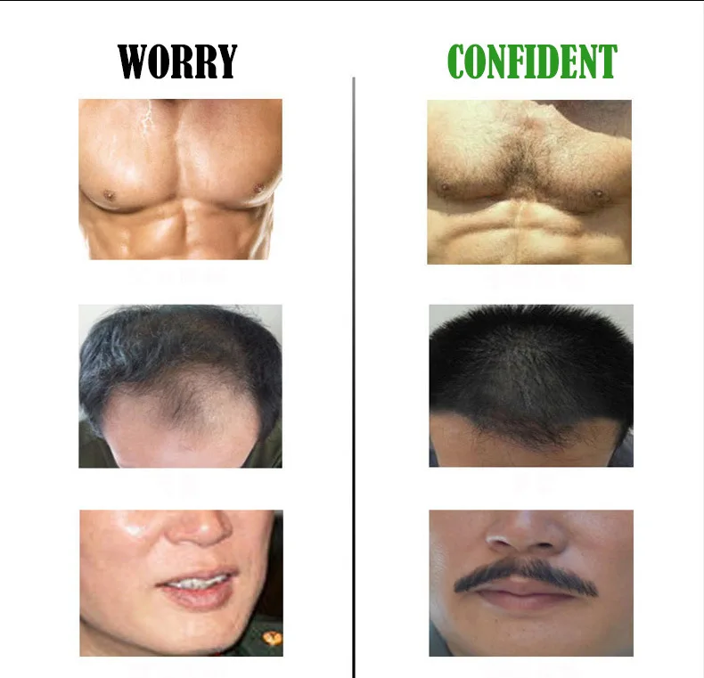 Barzda Naftos Vaškas Balzamas Vyrų Viliojimo Rinkinys Plaukų Slinkimas Produktų Leave-In Kondicionierius Sutvarkyta Barzda 3