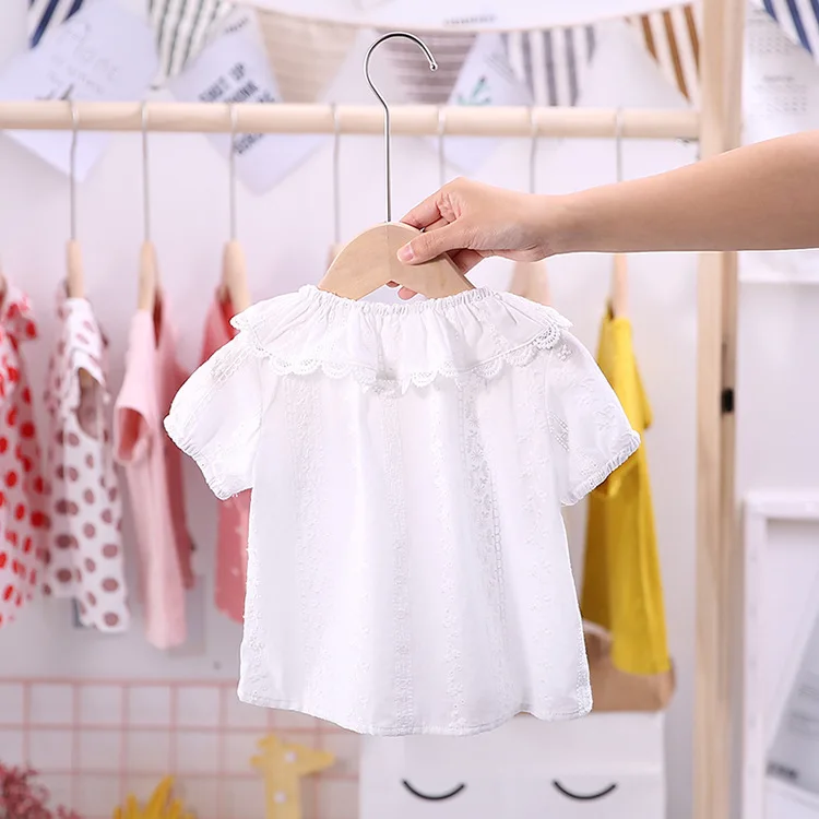 2021 m. vasarą karšta mergina korėjos versija tendencija grynos spalvos, paprasti ir atvėsti kūdikio marškinėliai, vaikiški baltos spalvos marškinėliai gamykloje tiesiogiai 2