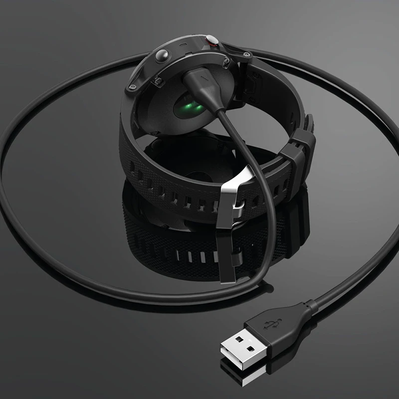 Smart Priedai Greito Įkrovimo USB Įkrovimo Kabelis Duomenų Laidas, Kroviklis Garmin Fenix 5 5S Pirmtakas 5X 935 Vivoactive 3 Uostą 3