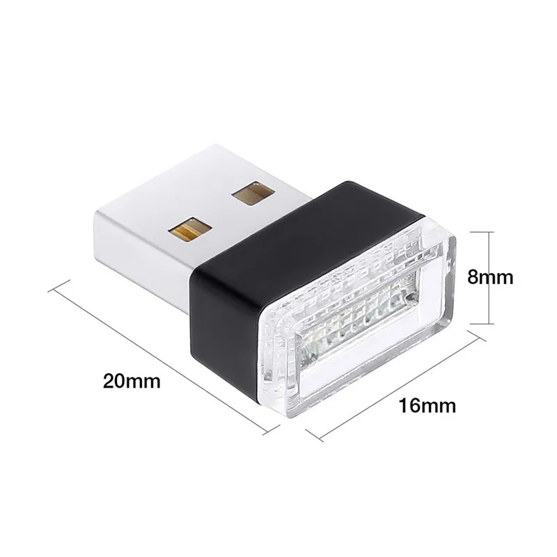 Mini USB Šviesos diodų (LED) Automobilių, Aplinkos Šviesos Modeliavimas Šviesos Lexus ES CT YRA RC MPŪV GS RX LS SC GX LX SS NX UX LC 200 300h 350 LX450 3