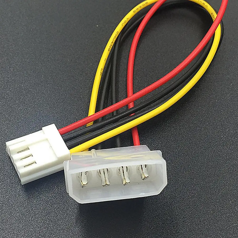 20cm 4-pin IDE Maitinimas Didelis, kad Mažos Galios Kabelių Metalinių Diskelių Maitinimo Laido Kompiuteris PC Dropshipping 3