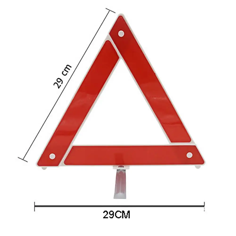 Automobilių Pavojingumo Atspindintis Įspėjamasis Ženklas, Sulankstomas Trikampio Suskirstymas Pagalbos Priemonė 2