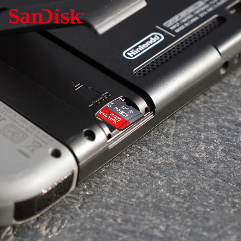 Originalios SanDisk Flash Kortelės Atminties Kortelę 32GB Micro SD Kortelė, Class 10 16 GB TF Kortele 64GB 128GB A1 U1 + adapteris + USB2. 0 card reader 0
