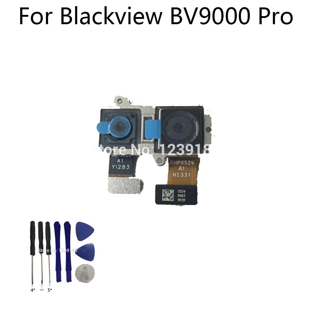 Naujas Originalus Galinio vaizdo Kamera 13.0 MP Modulis Blackview BV9000 Pro galinę Kamerą Remontas Dalis+Įrankio 1