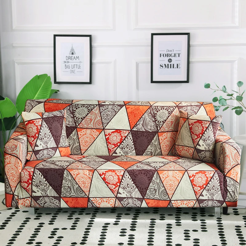 MKZOOM sofos padengti elastinga spandex sofa padengti kambarį sekcija, sofa-slipcover ruožas L formos sofa-lova, fotelis, sofa - 5