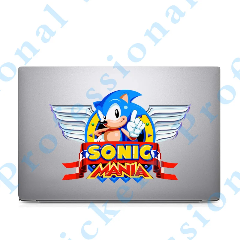 Įdomus Logotipas Automobilio Lipdukas, Decal Arcade Klasika Žaidimas SEGA Sonic Senovinių Motociklų Off-road Nešiojamas Langą Kamieno Gitara Vinilo 1