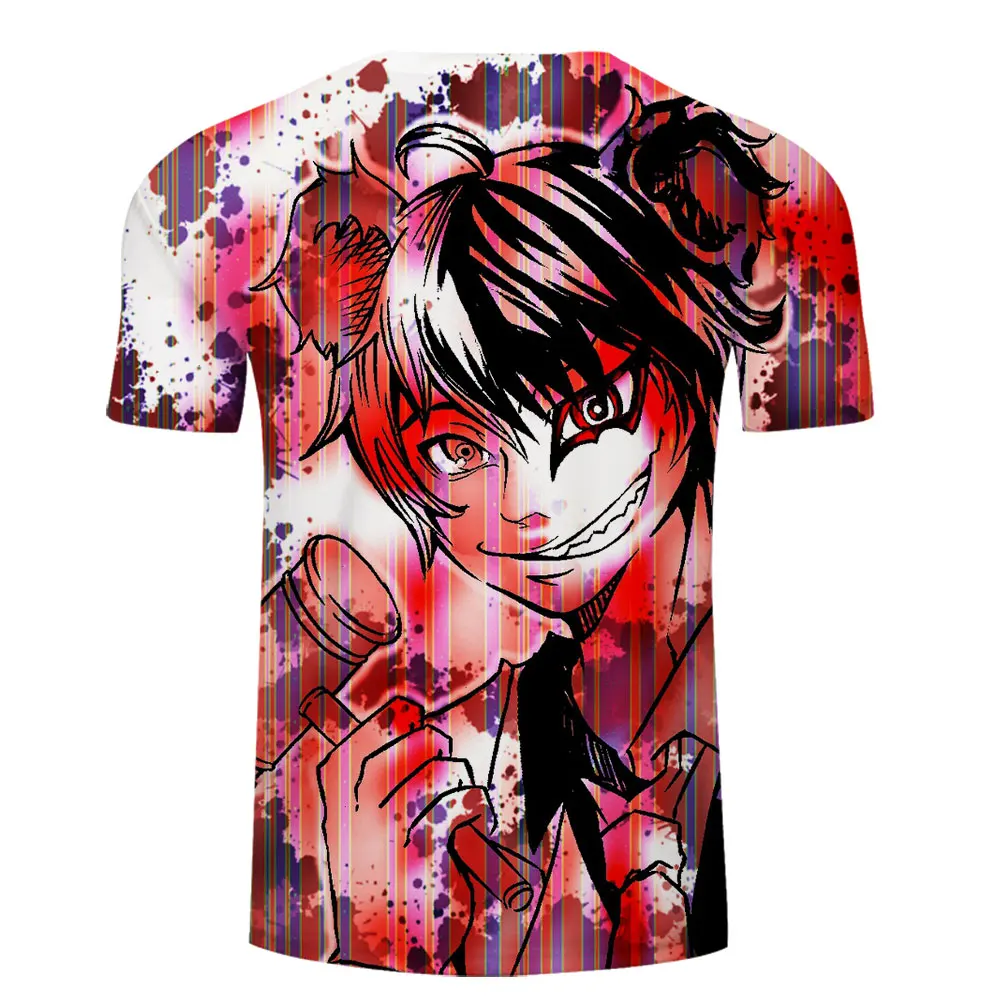 2021 m. Vasarą Naujas Vyrų T-shirt Tokijo Pabaisa marškinėliai Kraujo Anime Trumpas Rankovėmis Teroro Marškinėlius Juokinga 3d Spausdinimo Atsitiktinis Vyrų Viršūnės 2