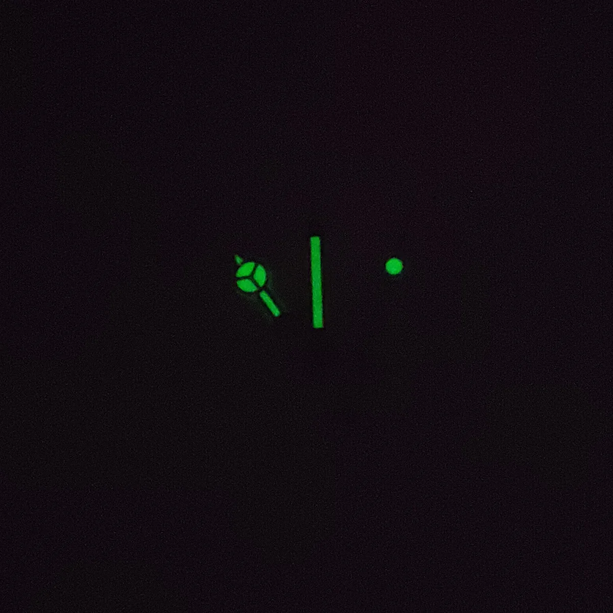 Nh35 žymiklį Sidabrinė adata žalios šviesos, Laikrodžių priedai,tinka nh35, nh36 judėjimo A11 0