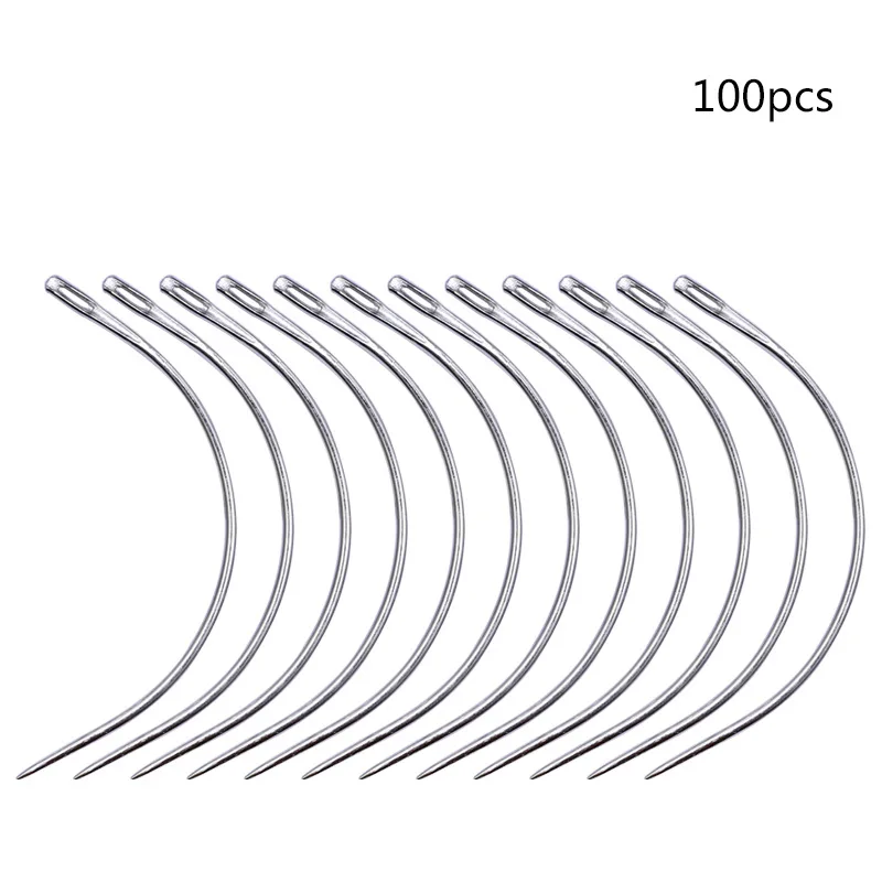 100vnt/Set Odos Meno Ranka Dygsnio Plaukų ištiesinimo priemonės Looper 