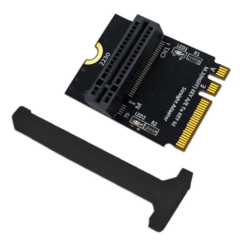 M. 2 NGFF nvme SSD M. 2 key/E Adapteris (Vertikalus Montavimas) 2280 tipo SSD Produkto savybės: OOTDTY 1.Palaiko 2 M. Kojinių 5