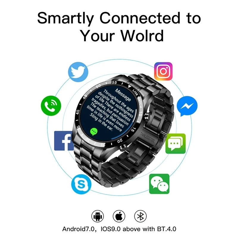 LIGE 2021 Naujas Mados Smartwatch 