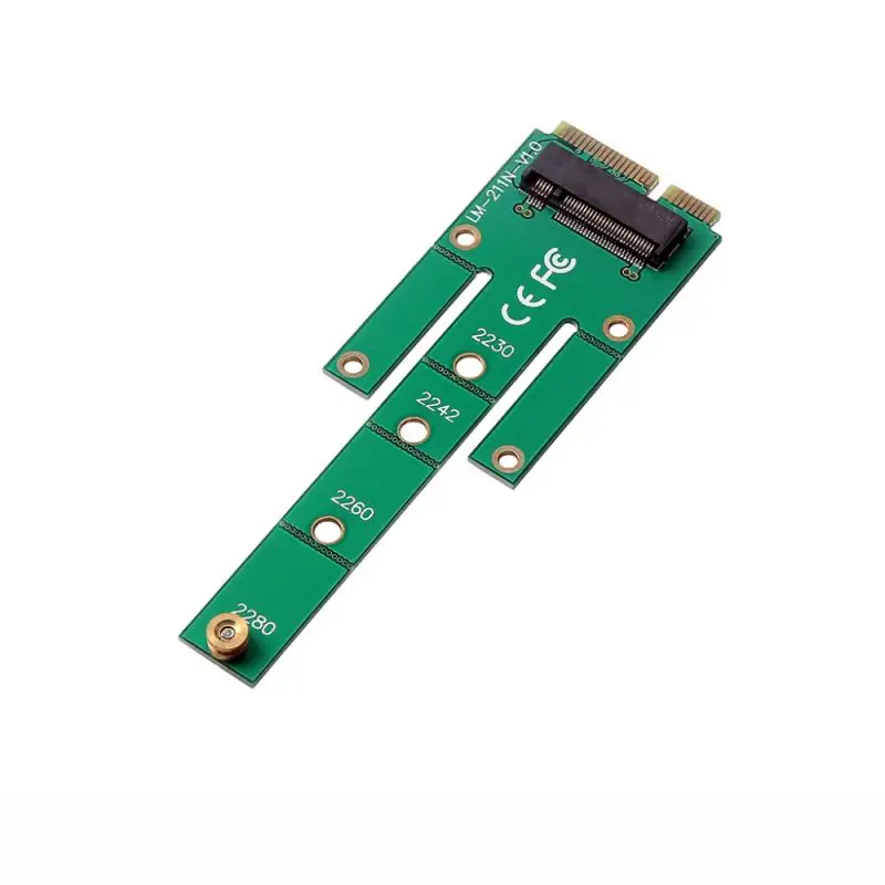 M. 2 B Klavišą, SSD Į MSATA MINI PCIE Adapteris Keitiklis Kortelę NGFF 22x30mm 22x42mm 22x60mm 22x80 SSD Kompiuteriniai Kabeliai & Jungtys 0