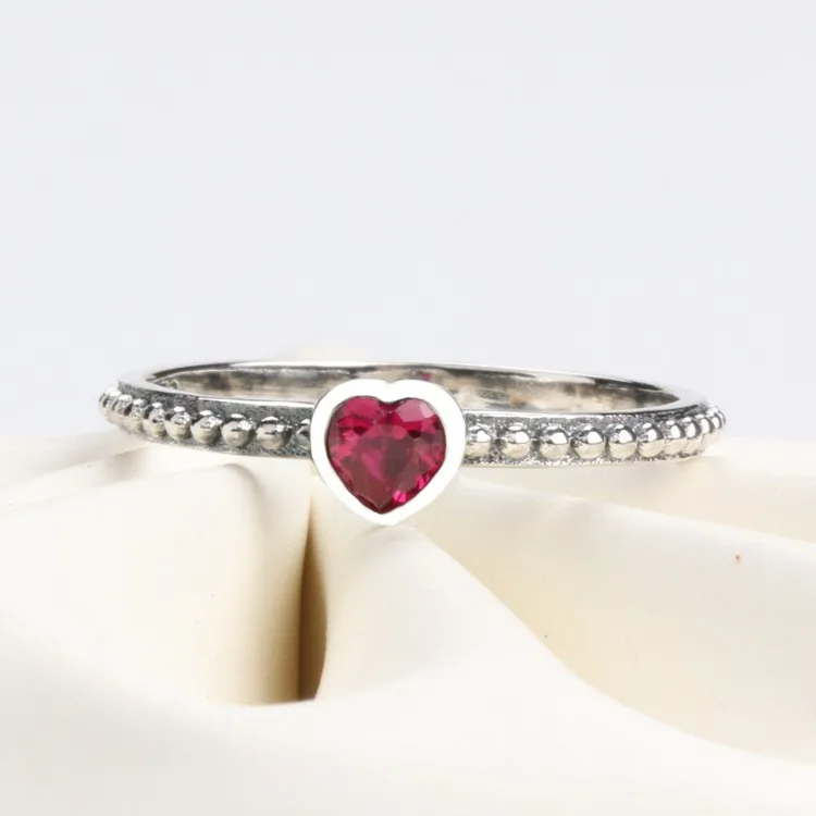 Originalus 925 кольцо Sidabro Visos Žiedas Silver Sparkle Su Crystal Širdies Visos Žiedas Moterims Vestuves Dovanų bižuterijos 2