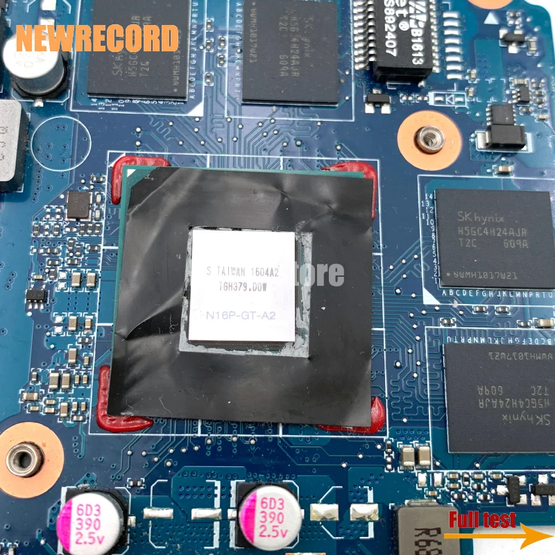 NEWRECORD 856674-601 856674-001 DAG35AMB8E0 HP 15-AX 15-BC Nešiojamojo kompiuterio pagrindinę Plokštę su SR2FP i5-6300HQ CPU GTX950M GPU visą bandymo 0