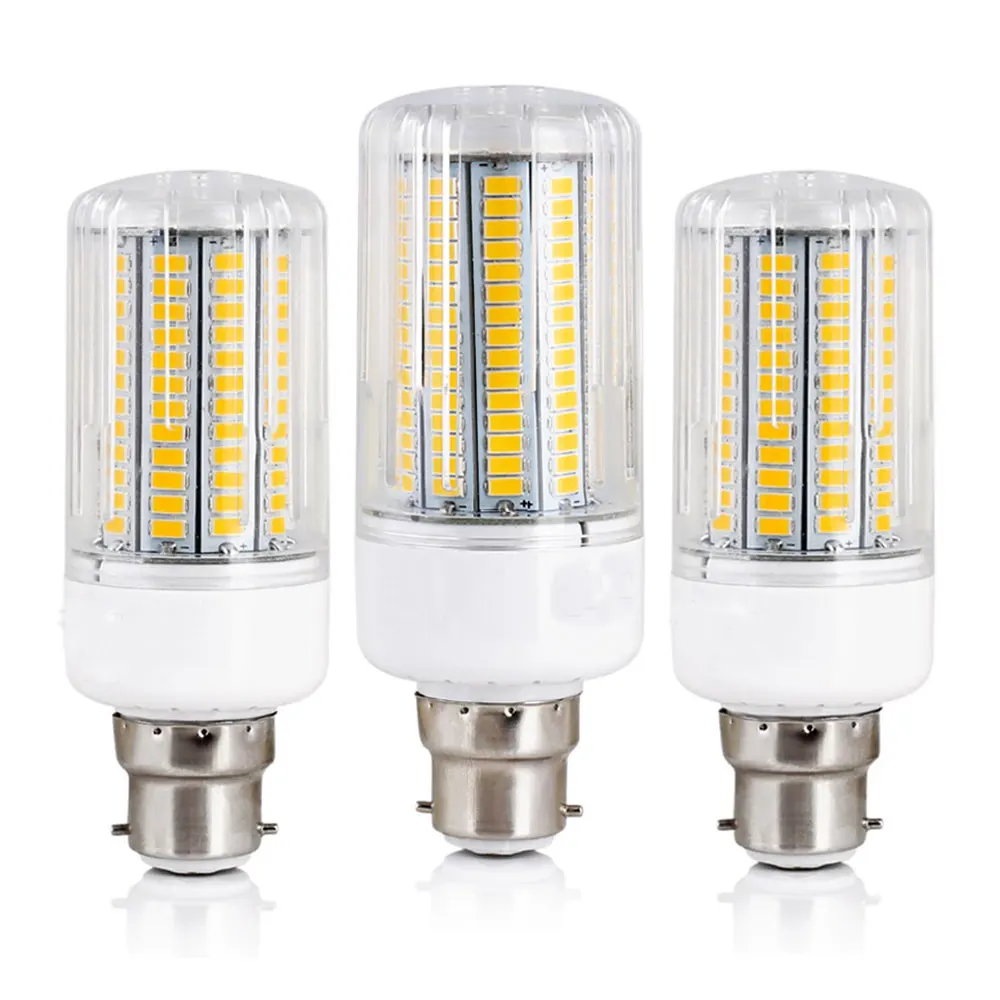 B22, LED Kukurūzų Lemputės SMD 5730 Lemputes 7W 12W 15W 20W 25W Led Lempos Bombillas Šviesos Lampada Apšvietimo Pakeisti Halogeninės Energijos Taupymo 1