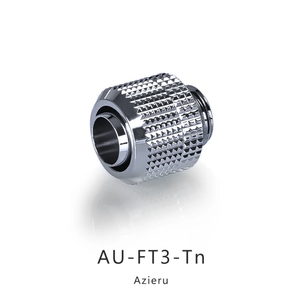 Azieru AU-FT3-Tn 3 taškus, plonas greitas varžtas G1/4 sriegiu vandens vamzdžio, naudojant vandens aušinimo gaubtą Vandens Aušinimo 0