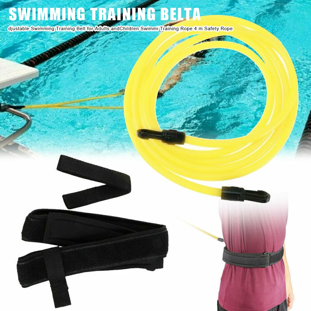 Elastinga Atsparumas Lyno Plaukti Mokymo 4M Aukščio Plaukimo Diržas Exerciser Saugos Latekso Vamzdžiai Įvairių Specifikacijų Stiliai 4