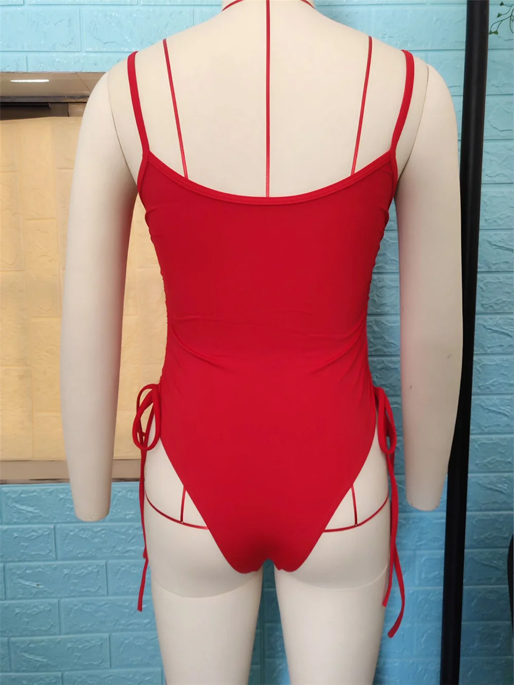 Vientisas Moterų maudymosi kostiumėlį 2021 Bikini Aukšto Juosmens Aukščio maudymosi Kostiumėliai, Moterų Biquini Vasaros Maudymosi Kostiumas 1