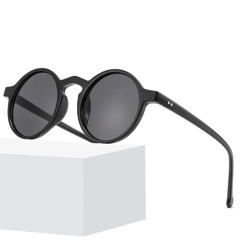 Moterų Apvalus Rėmo Akiniai nuo saulės Prabangos Dizaineris Lady Saulės akiniai Vintage Mados Tendencija okulary Atspalvių UV400 Akiniai Moterų Akinių 2