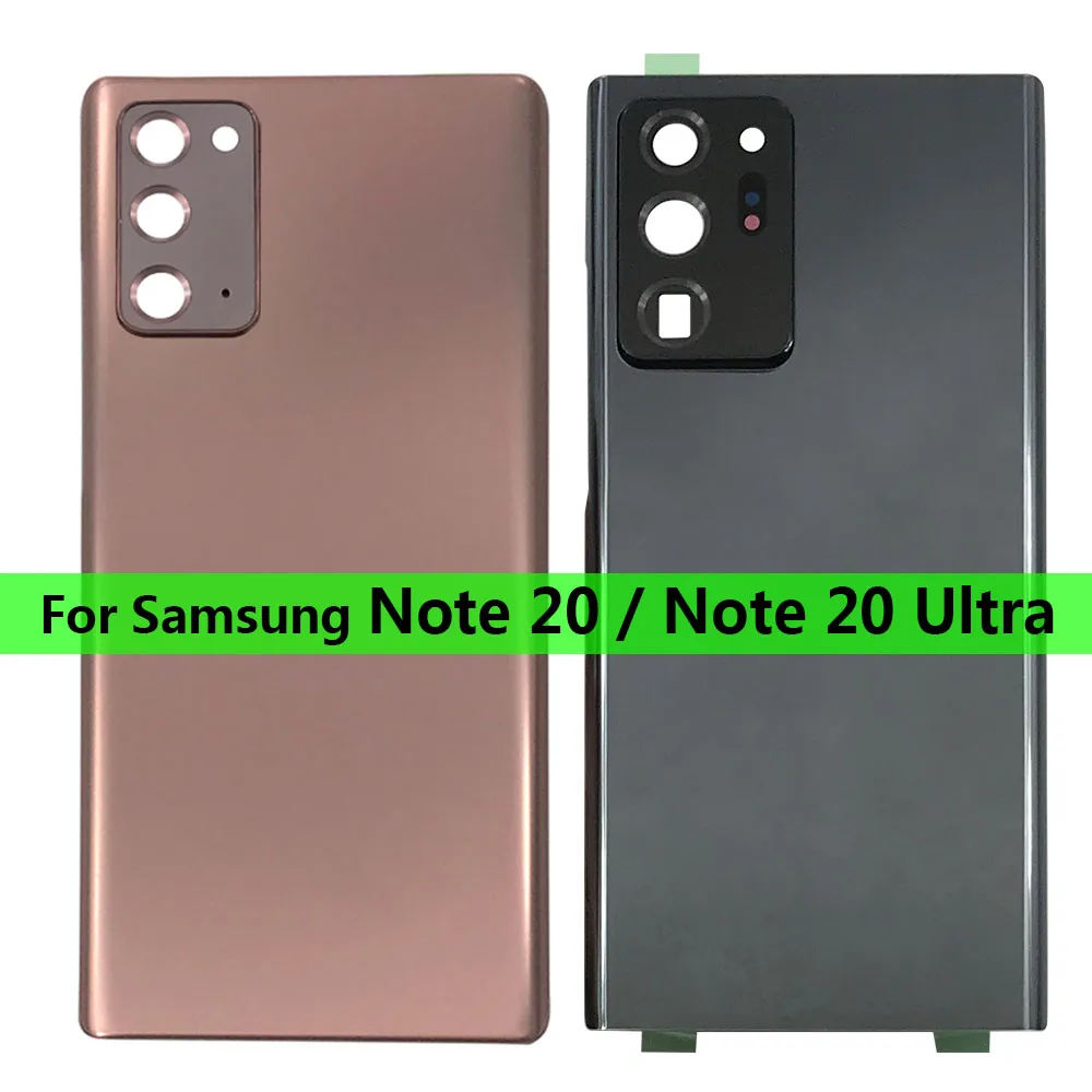 Naują Galinį Galinis Dangtelis Skirtas Samsung Galaxy Note 20 / 20 Pastaba Ultra Baterijos Durų Būsto Baterijos, Galinio Dangtelio Objektyvas 2