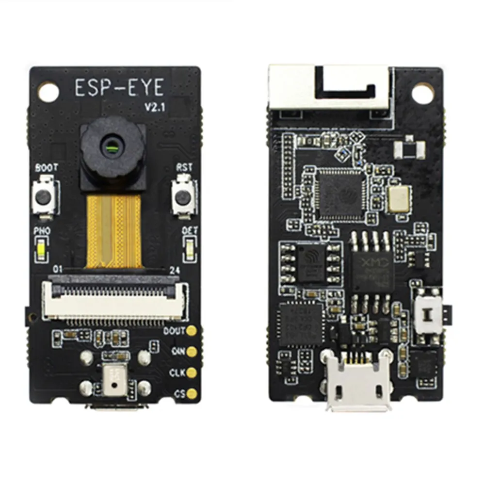 ESP-AKIŲ ESP32 2 megapikselių kamera 4 Megabaitai Flash 8MByte PSRAM paramos wifi vaizdo perdavimo micro usb debugging ir elektros energijos tiekimo 1