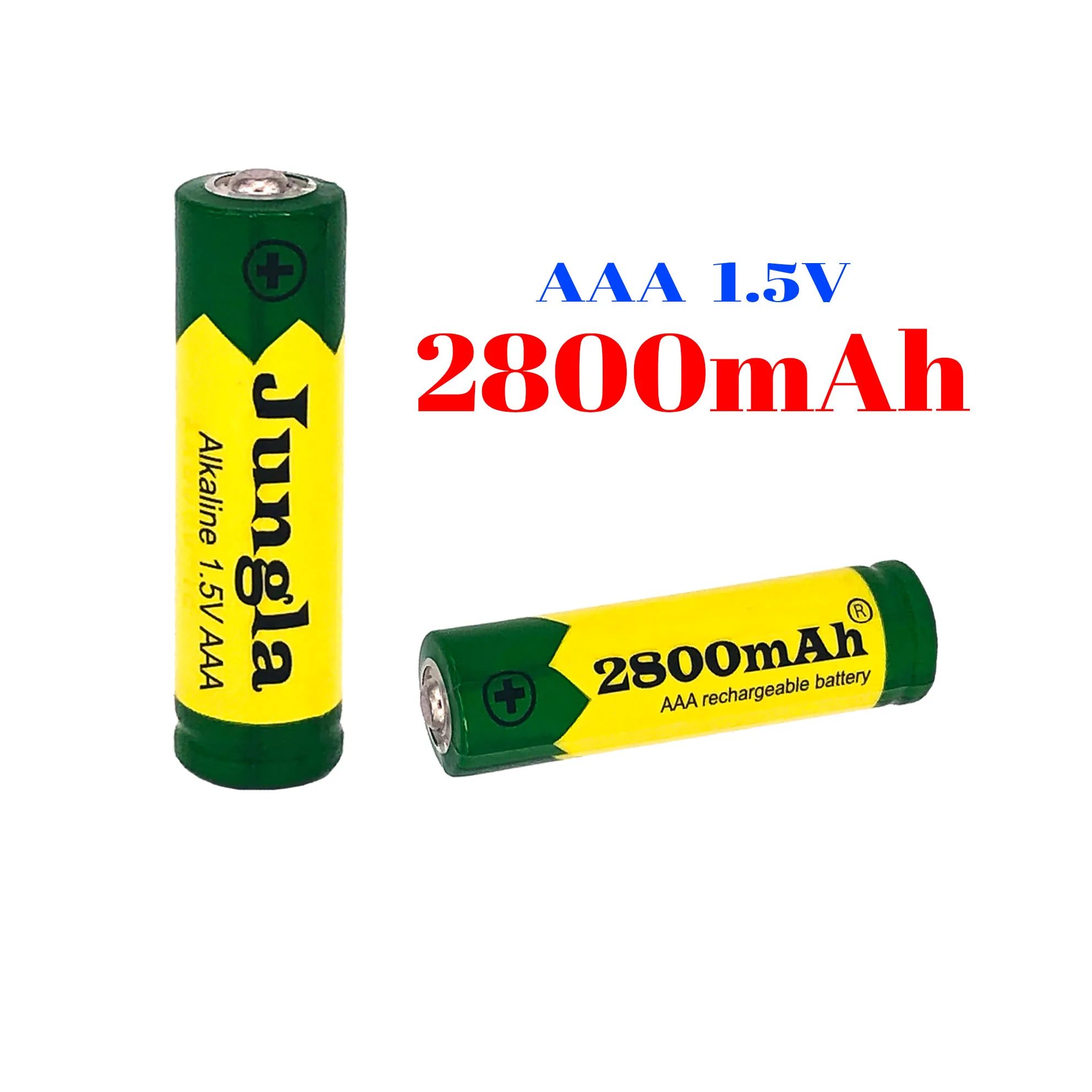 2021 NAUJAS baterijos AAA 2800mah 1,5 V AAA tipo įkraunamos baterijos nuotolinio valdymo žaislas baterija baterija apšvietimo 1