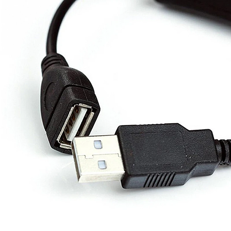 USB Kabelis Vyrų ir Moterų įjungimas IŠJUNGIMAS Kabelinės 28cm Perjungti LED Lempos Maitinimo Linijos, USB prailginimo Pleistras Smegenų Kietojo Disko Tinklo Naujos 0