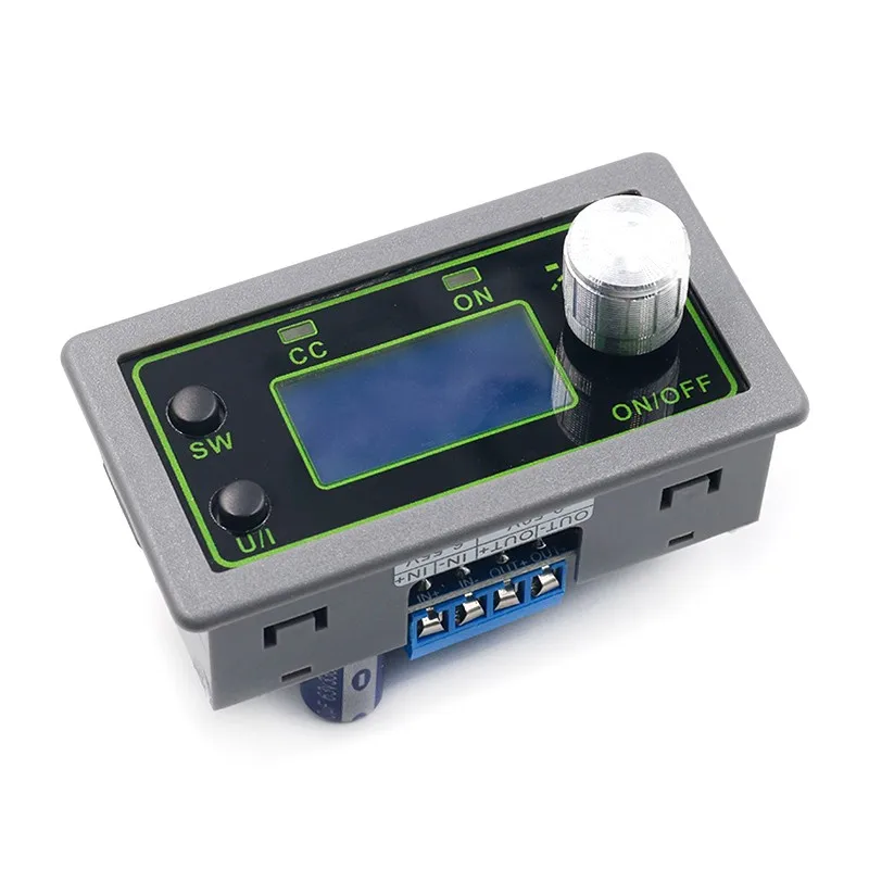50V5A CNC step-down reguliuojamas maitinimo modulis įtampos ir srovės matuoklis nuolatinės įtampos nuolatinės srovės DC LCD ekranas 0