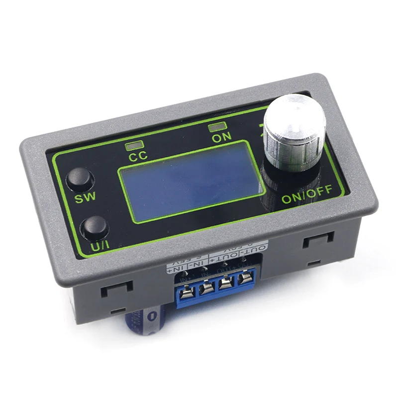 50V5A CNC step-down reguliuojamas maitinimo modulis įtampos ir srovės matuoklis nuolatinės įtampos nuolatinės srovės DC LCD ekranas 1