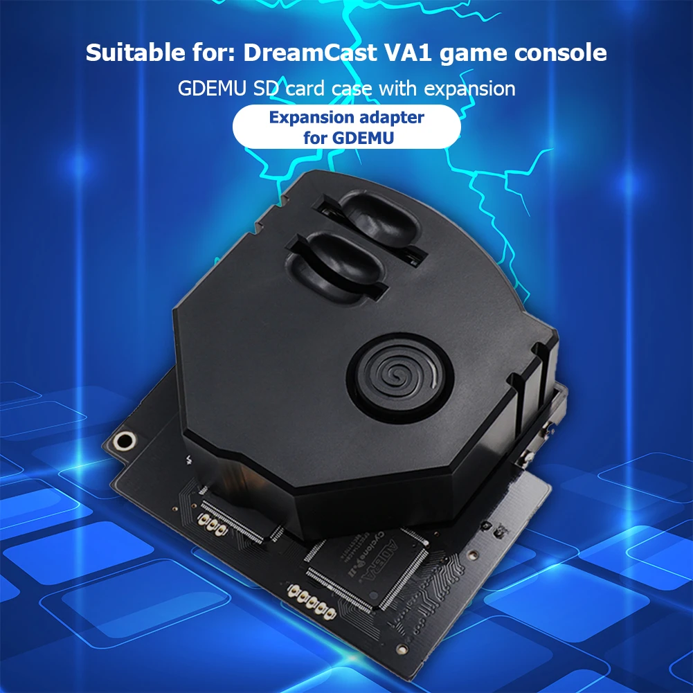 GDEMU Optinis įrenginys Modeliavimas Lentos SEGA DreamCast VA1 Nuotolinio Secure Digital Card 3D Atspausdintas Mount Kit 1