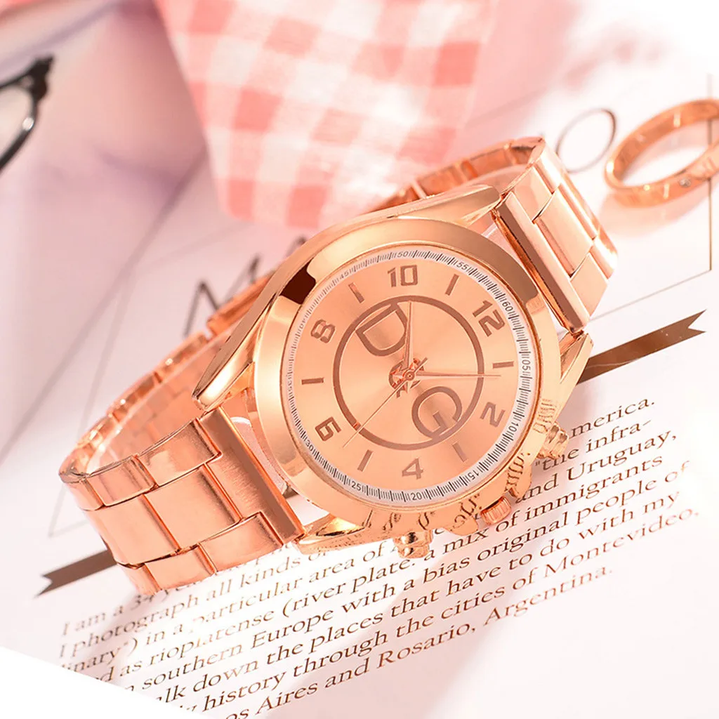 Moteris Žiūrėti Rose Gold Montre Femme 2021 Moterų Tinklinio Diržas-Ultra plonas Mados Relojes Para Mujer Prabanga Rankiniai Laikrodžiai Reloj Mujer 5