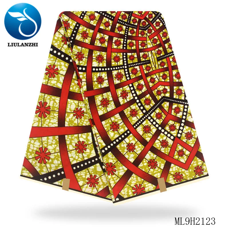 LIULANZHI Nigerijos Medvilnės Suknelė Ankara Spaudinių Vaškas Medžiagos, Siuvimo Vaškas, Medvilnės Nigerijos Tissu Printting ML9H2117-30 1