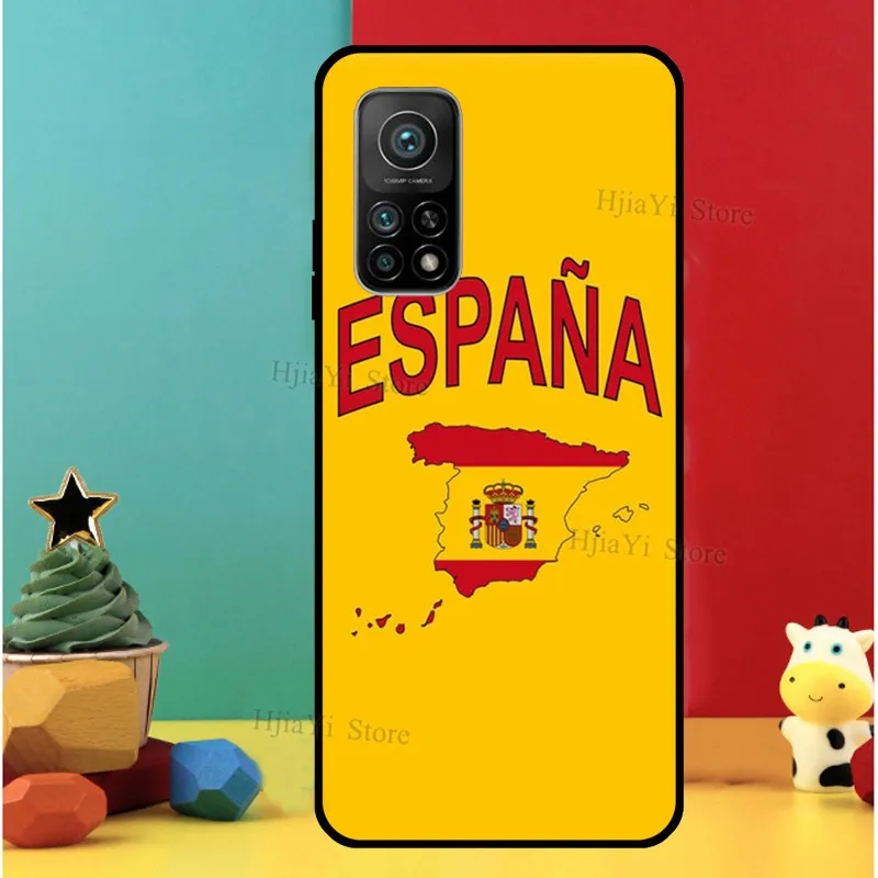 Ispanija ispanijos vėliava Minkštos TPU Case For Xiaomi Mi 11 10T Pro POCO X3 M3 10 Pastaba Lite 10 9T Pro Note10 Pro Funda 3