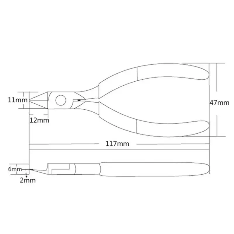 Anglies Plieno Tikslumo Aštrus Pjovimo Replės Galvosūkiai Modelio Surinkimas Pjovimo Nipper Įstrižainės Tiekėjas Profesinės Metalo Žirklės Žirklės 1
