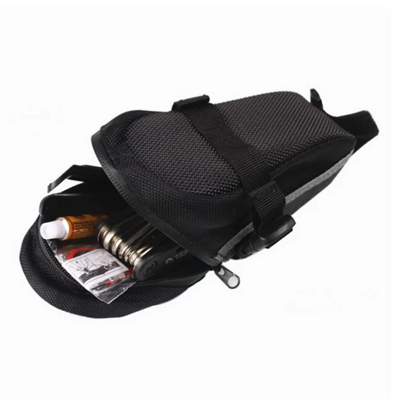 PU Dviračio Balno Galinės Sėdynės Saugojimo Krepšys Ultralight vandeniui Dviračių Uodega Balno Pagalvių MTB Kelių, Dviračių Remonto Įrankiai, Balno krepšį 5
