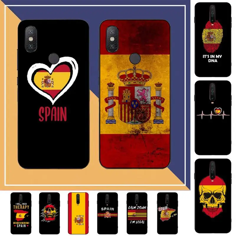 Ispanijos herbas, Vėliava Telefoną Atveju Redmi Pastaba 8 7 9 4 6 pro max T X 5A 3 10 lite pro 1