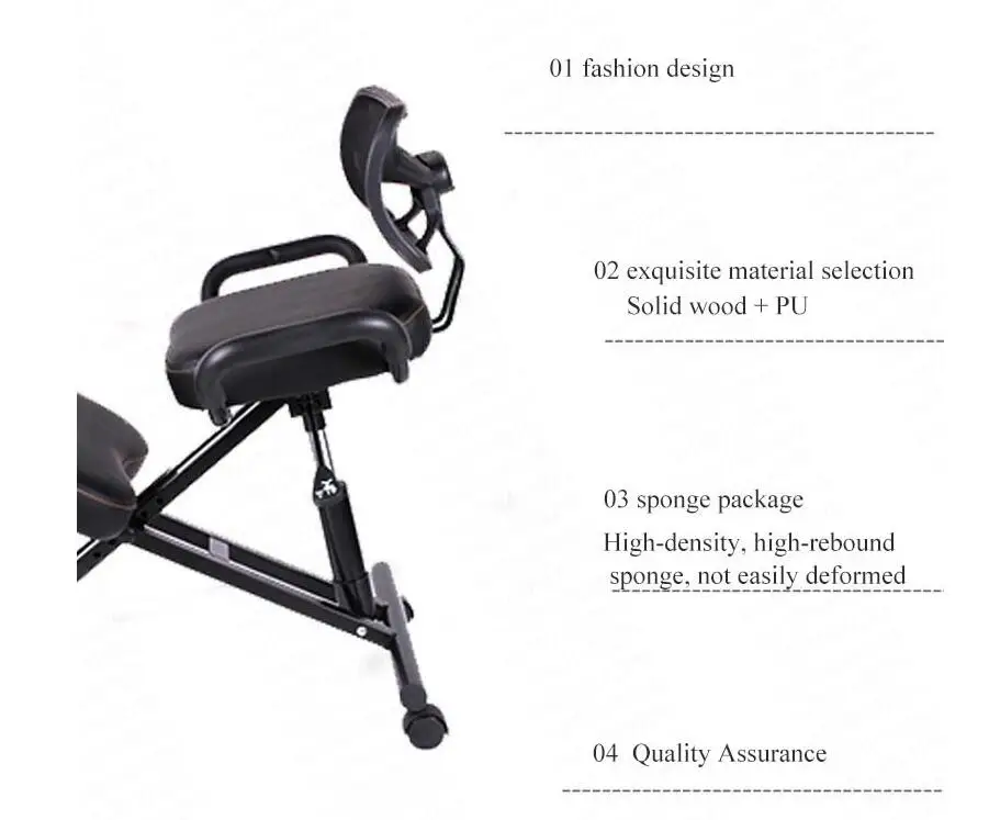 Modernus, Ergonomiškas, Skirtos Kelio Kėdutės su Nugaros ir Tvarkyti Biuro Nuleidimo Ergonomiškas Kėdės Poza Oda Juoda Kėdė W Ratukas 0