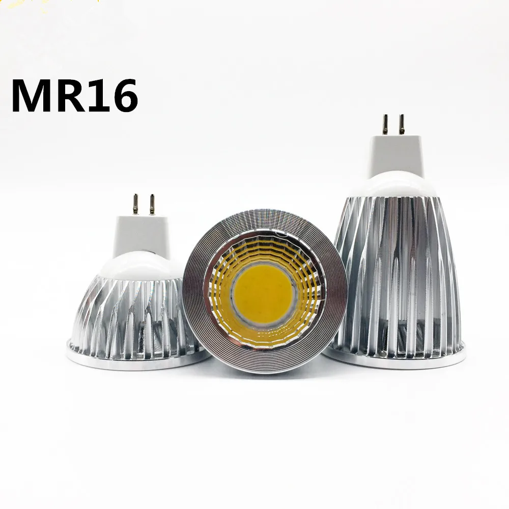 1 VNT High power LED lemputė MR16 9W 12W 15W 12 V Dimbare Led Dėmės Šiltai /Šaltai Protas MR16, 12 V GU5.3 110 V/220 V, LED lempos 2
