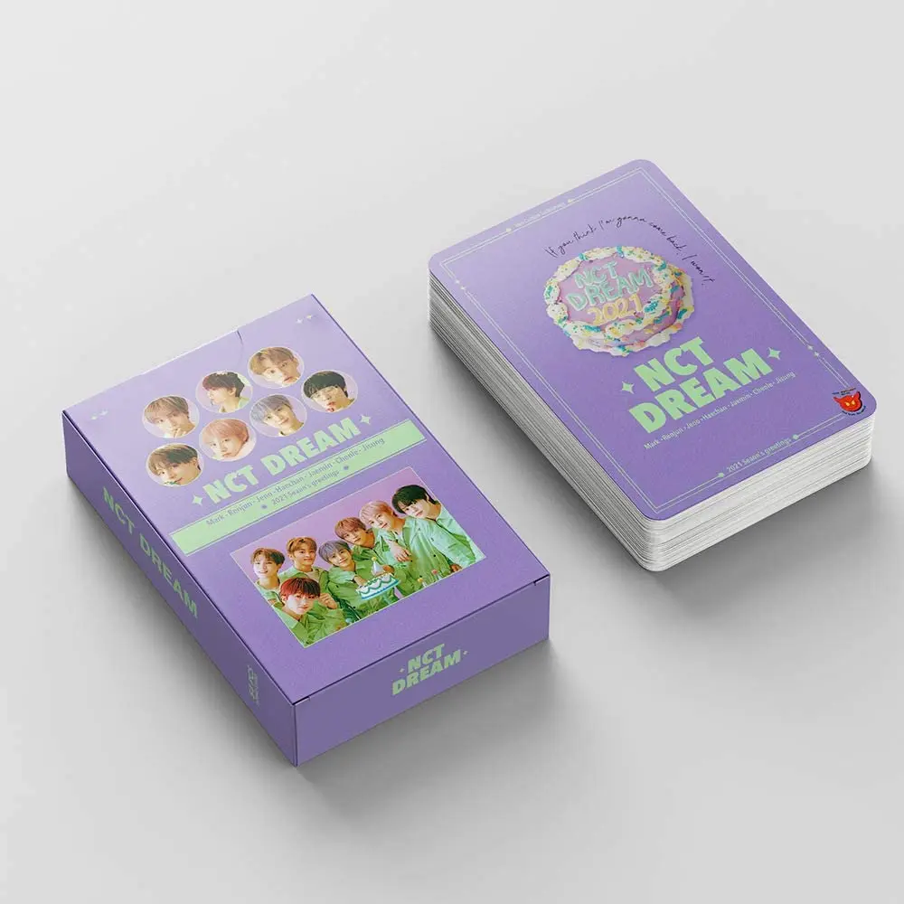 K-pop Bangtan Berniukai gatvės vaikai NCT septintąją TXT naujas albumas 54 lomo korteles kortelės su nuotrauka rinkinys 1
