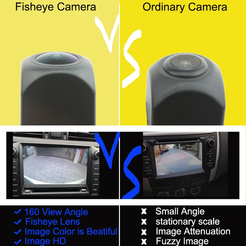 Automobilio Atbulinės Galinio vaizdo Kamera 