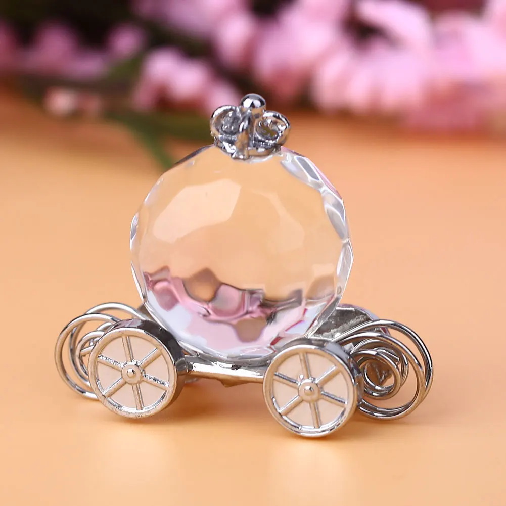 Šalis Ornamentu Kristalų Moliūgų Automobilių Baby Shower Žaislas Papuošalai Dovana Mados Elegantiškas Vestuvių Kūrybos 5