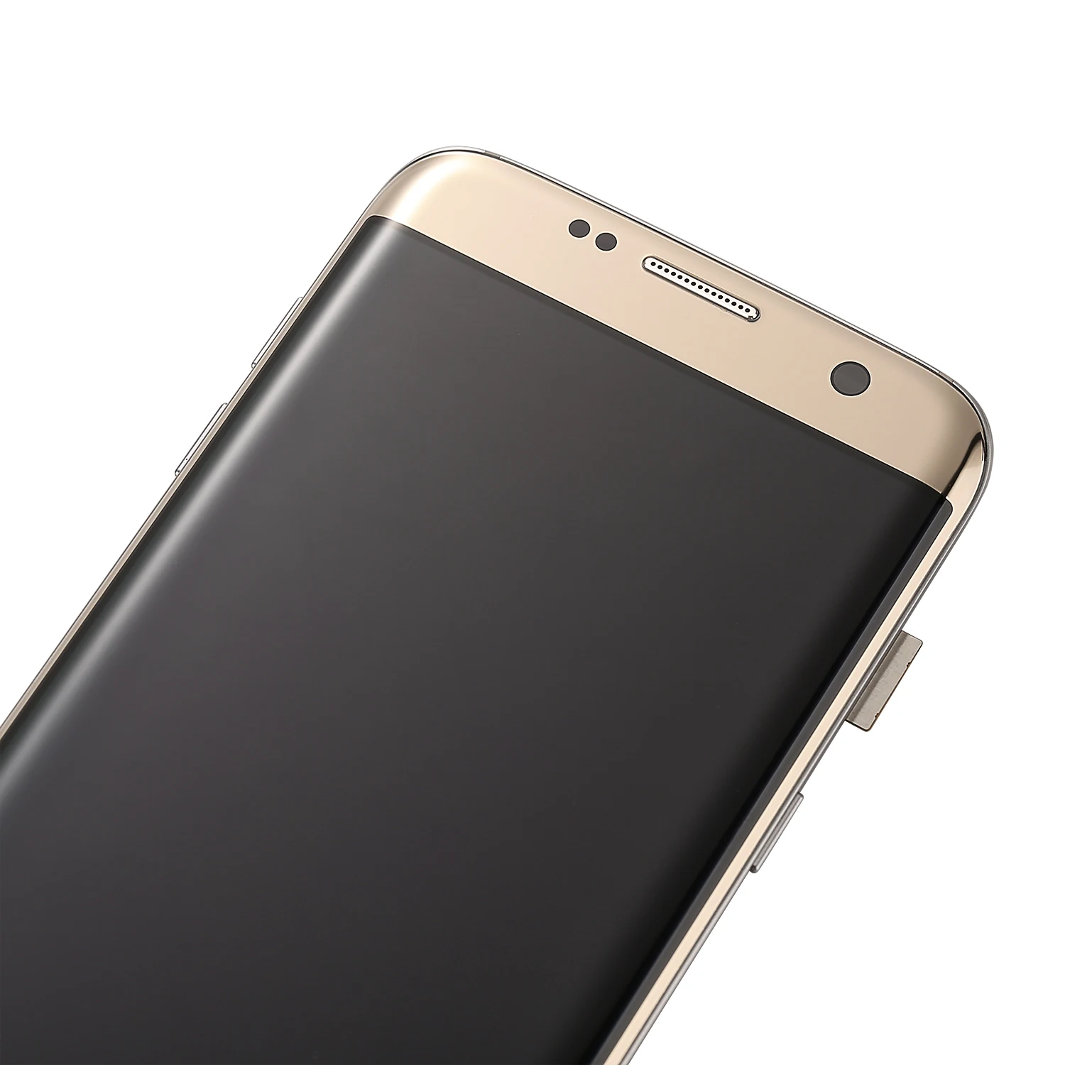 SUPER AMOLED Darbo Lcd Samsung Galaxy S7 krašto SM-G935 G935F LCD Ekranas ir Touch Ekranas skaitmeninis keitiklis Asamblėja 1